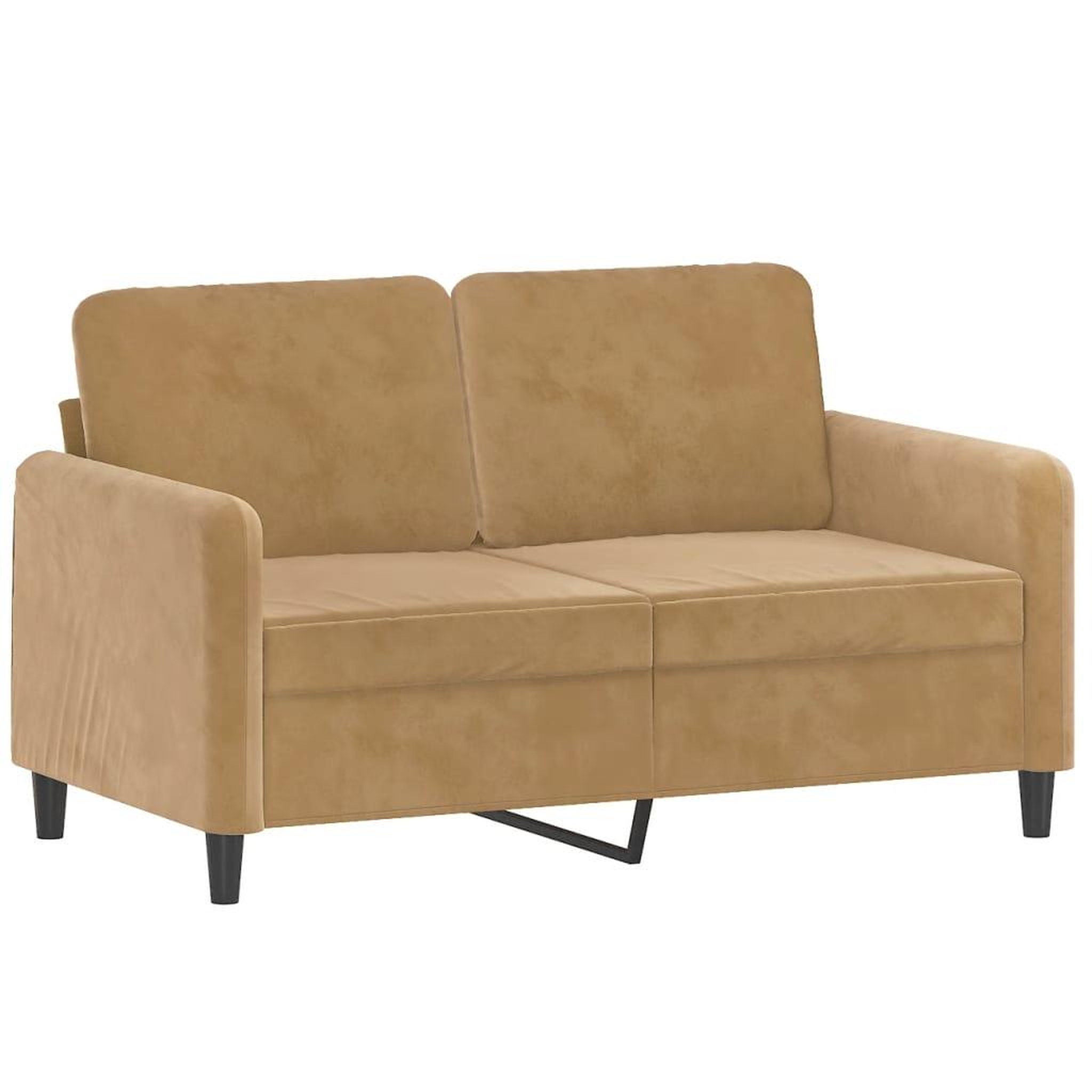 Voir la diapositive 4 : VIDAXL Ensemble de canapes 3 pcs marron velours