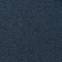 VIDAXL Rideaux occultants aspect lin avec crochets 2pcs Bleu 140x225cm