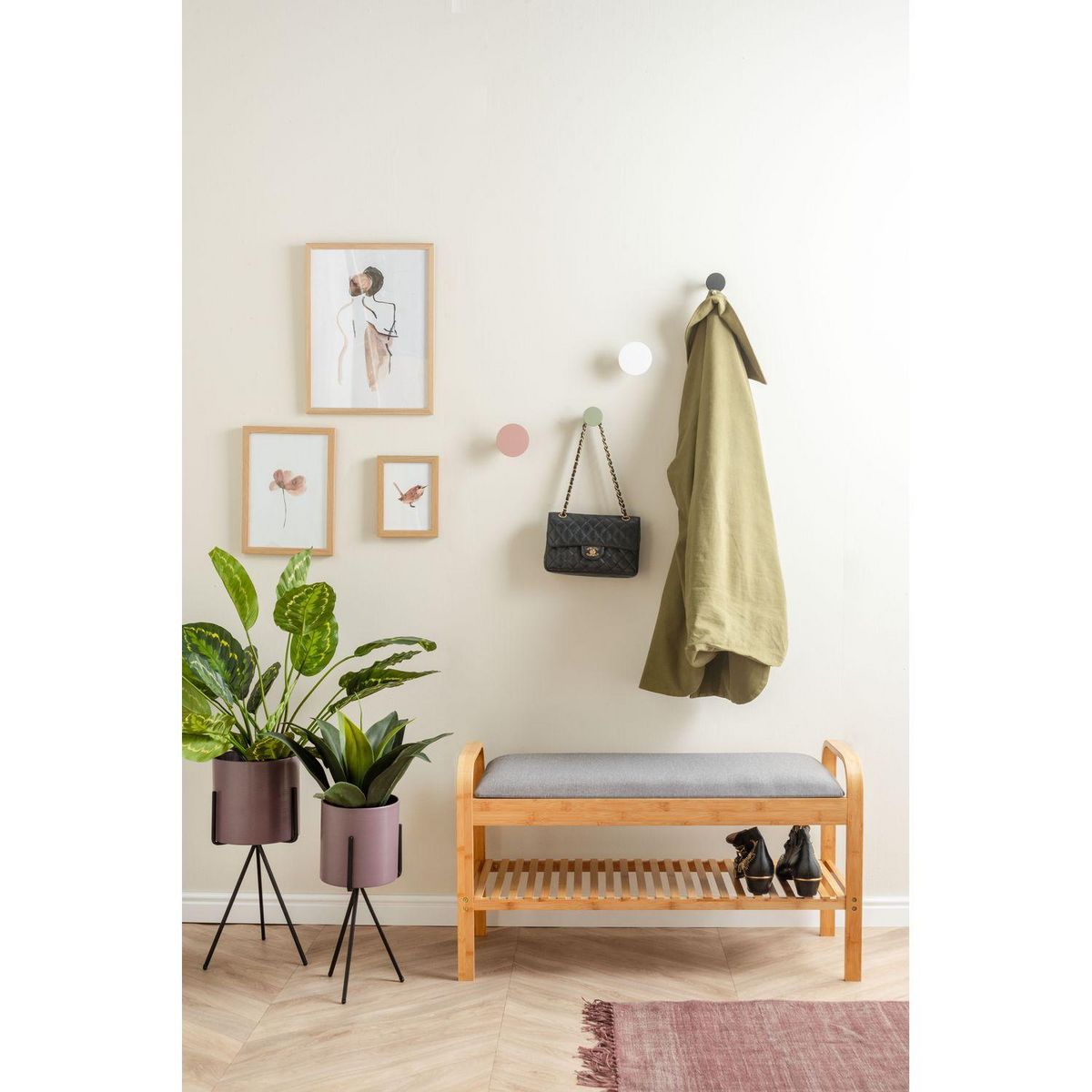 PRESENT TIME Duo de Cache-pot Pedestal XL