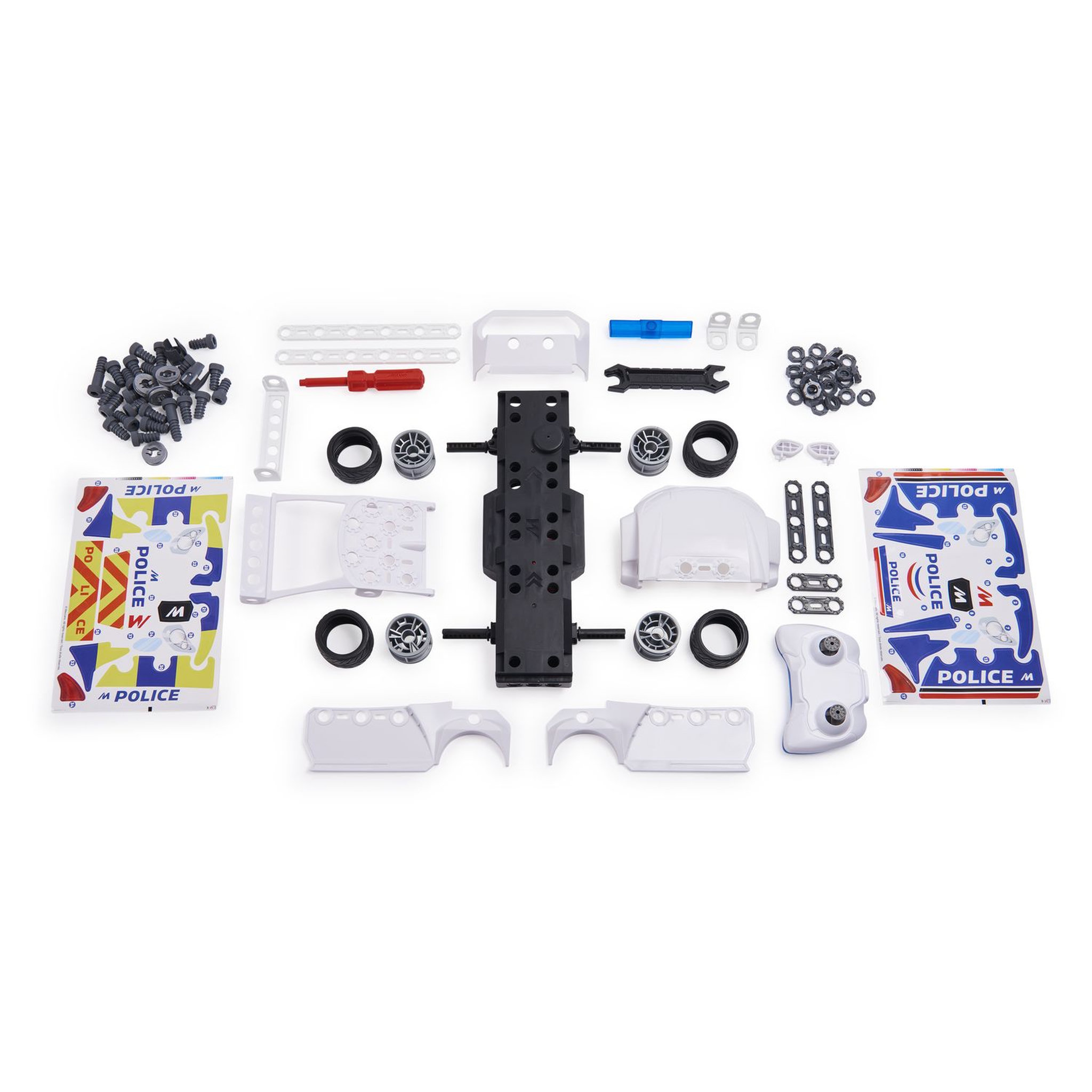 Voir la diapositive 2 : SPIN MASTER Ma voiture de police RC Meccano Junior