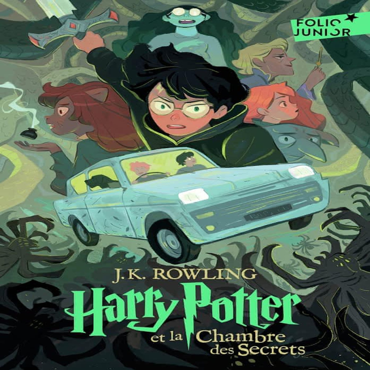 HARRY POTTER TOME 2 : HARRY POTTER ET LA CHAMBRE DES SECRETS, Rowling J.K.