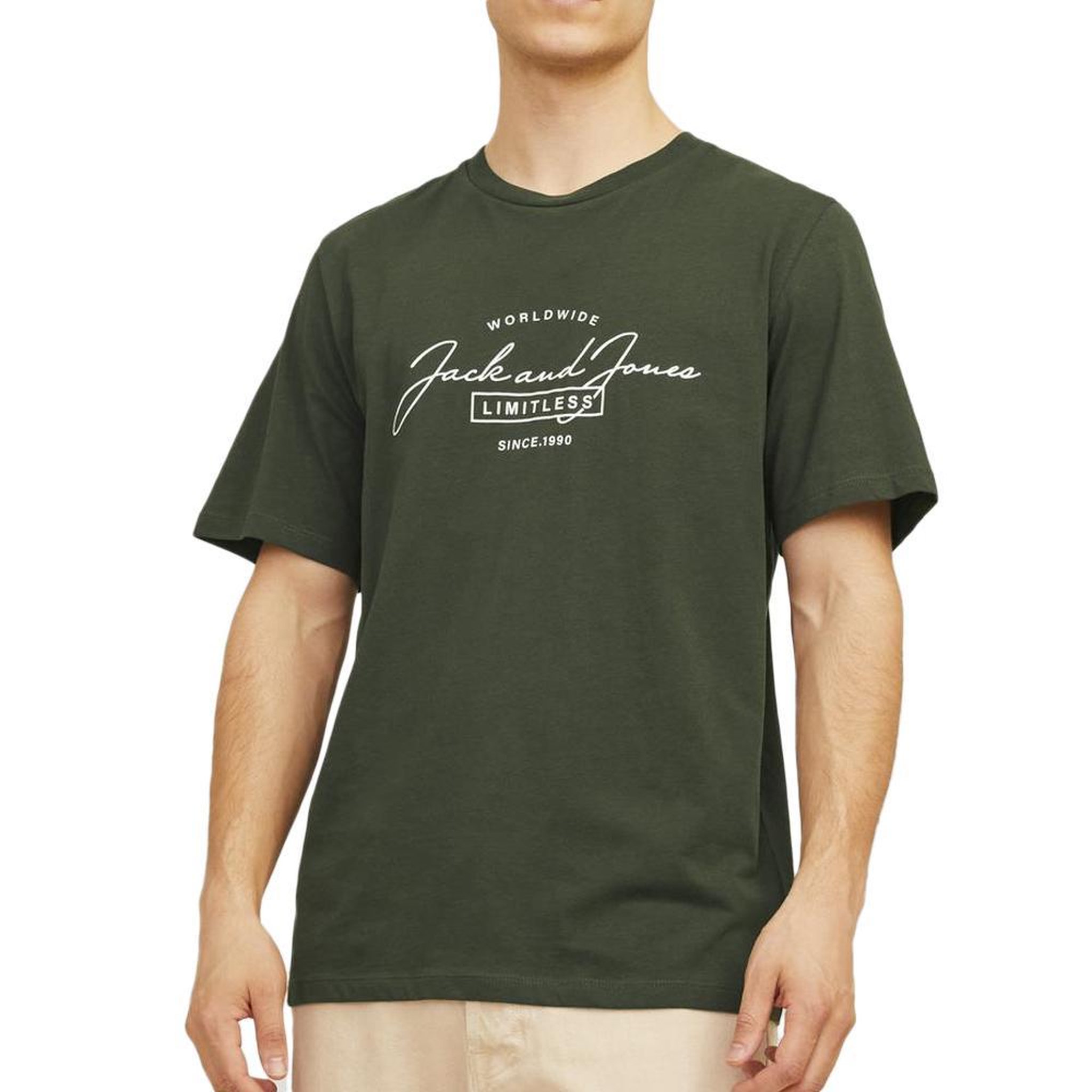 Voir la diapositive 1 : Jack & Jones T-Shirt Kaki Homme Jack & Jones Ferris