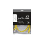 GEMBIRD Câble réseau Gembird PP6U-1.5M/Y jaune CAT 6