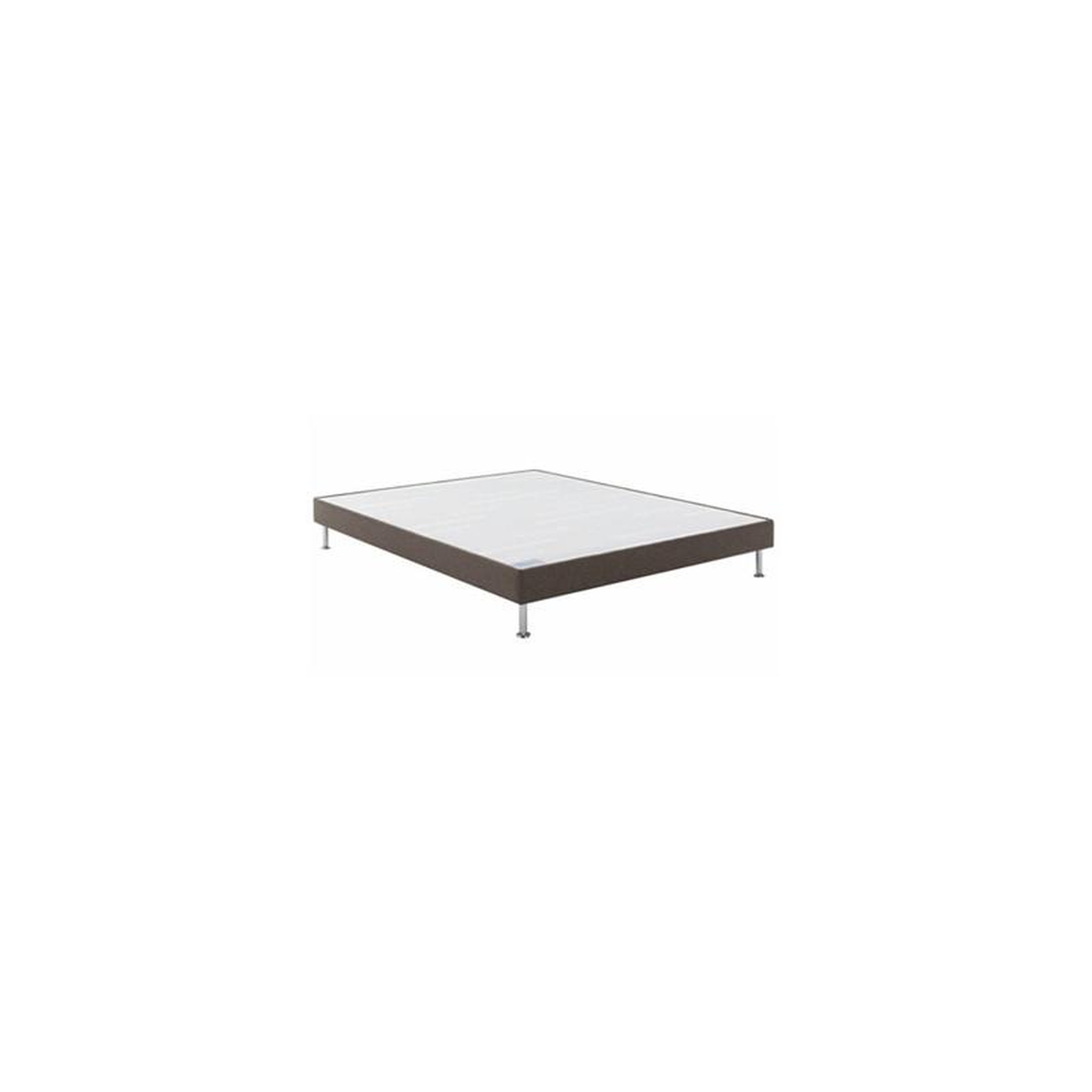 BULTEX Sommier Bultex ROBUSTO Tramé Marron 140x190 cm