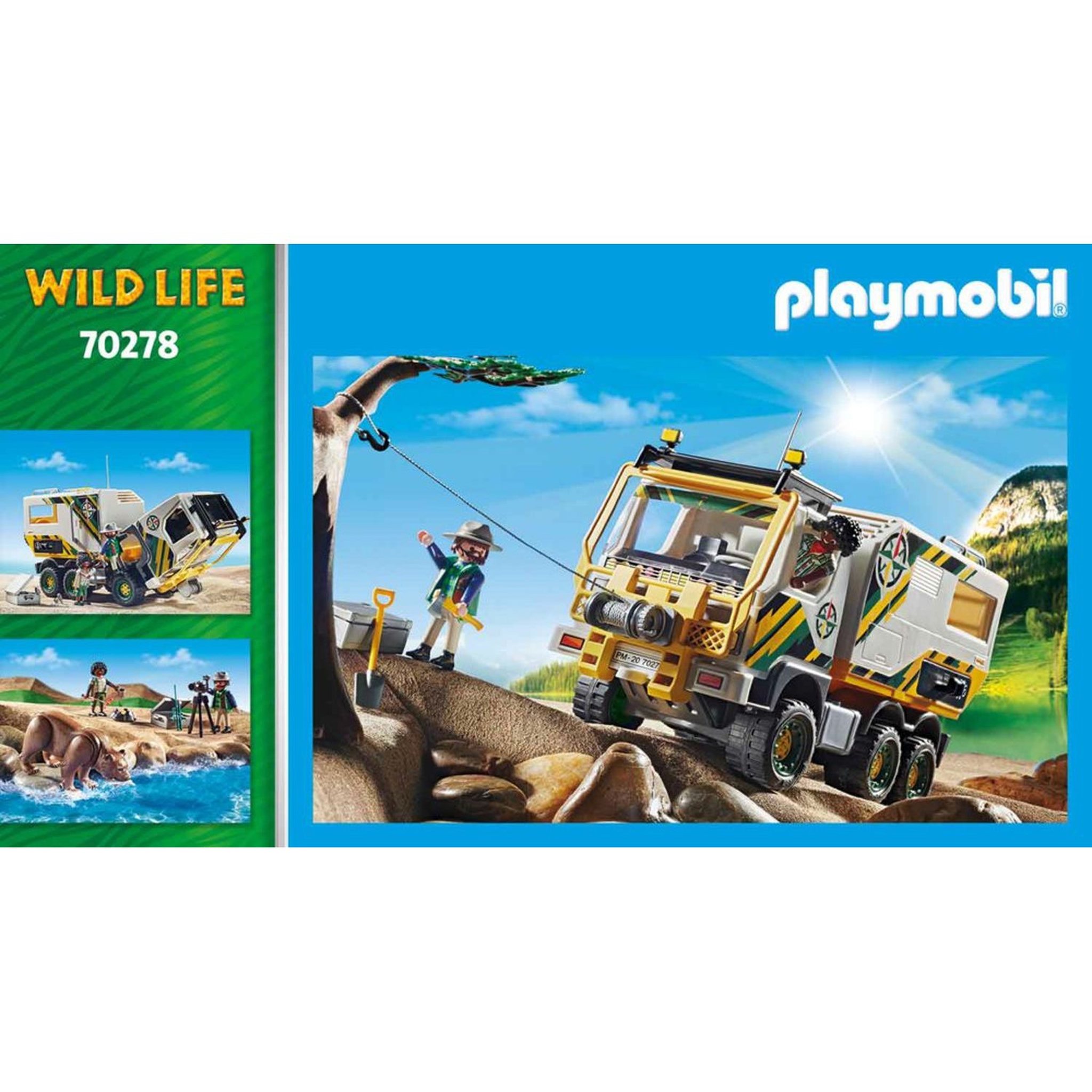 Voir la diapositive 2 : PLAYMOBIL Playmobil 70278 - Wild Life - Camion d'expédition