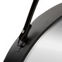 Voir la diapositive 2 : ATMOSPHERA Miroir Étagère en Métal  Belt  55cm Noir