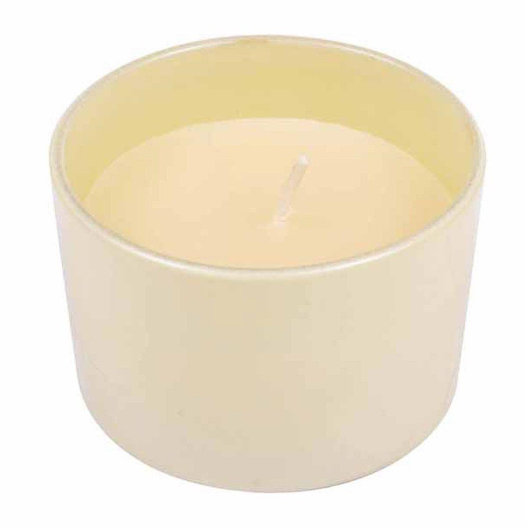 HOMEA Bougie parfumée en verre  nuance  7cm vanille