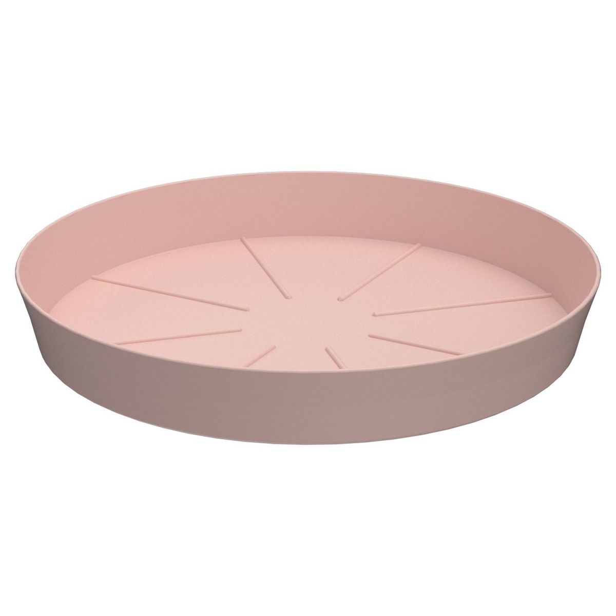 Lot De 6 Soucoupes Pour Pots De Fleurs - 14,9 Cm De Diamètre - En Plastique Rose - 2