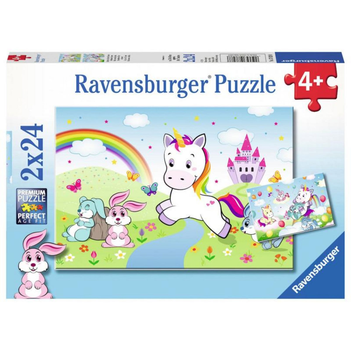 RAVENSBURGER RAVENSBURGER Puzzle Licorne Lucie 2x24 pièces