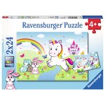 RAVENSBURGER RAVENSBURGER Puzzle Licorne Lucie 2x24 pièces