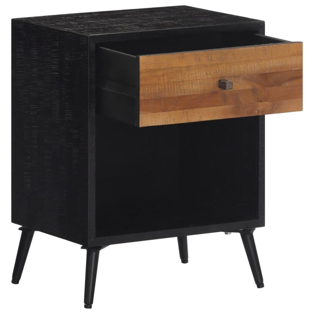 VIDAXL Table de chevet 40x30x50 cm bois massif de teck