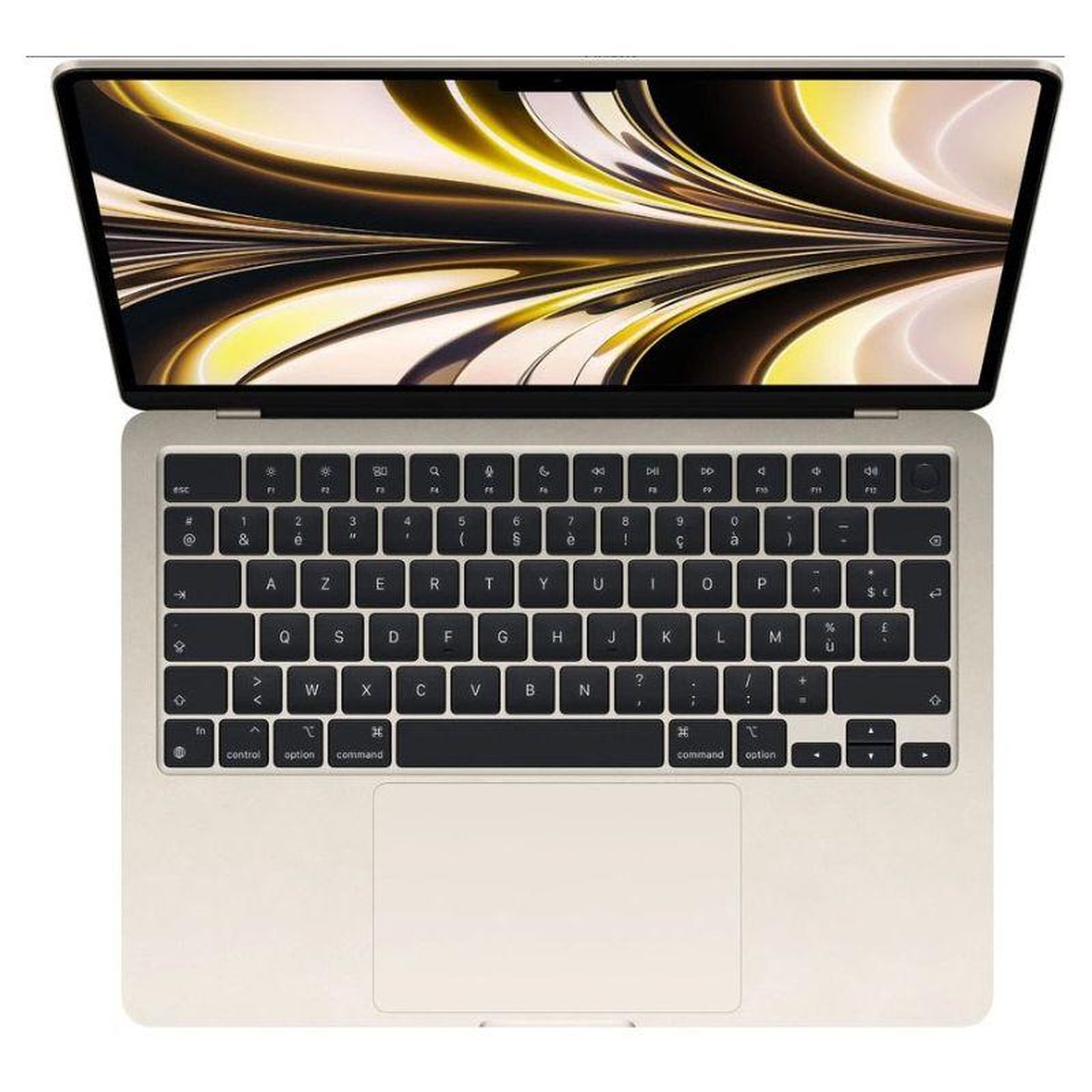 Voir la diapositive 2 : APPLE MacBook Air 13 2022 reconditionné M2 (8 cœurs CPU / 10 cœurs GPU)/512 Go SSD - Grade A - Or