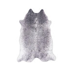 Paris Prix Tapis Motif Animal  Western  Argent & Marron. Coloris disponibles : Gris