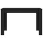 Voir la diapositive 4 : VIDAXL Table de salle a manger Noir 120 x 60 x 76 cm Bois d'ingenierie