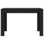 Voir la diapositive 4 : VIDAXL Table de salle a manger Noir 120 x 60 x 76 cm Bois d'ingenierie