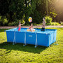 Voir la diapositive 1 : INTEX Piscine tubulaire rectangulaire 4,50 x 2,20 x 0,84 m - Intex