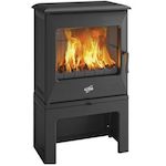 Godin Poêle à bois fonte 5kw noir - 388150PEINTANTHRACITE