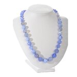 Paris Prix Collier Design  Agate  18cm Bleu Clair