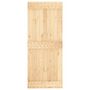 Voir la diapositive 5 : VIDAXL Porte NARVIK 85x210 cm bois massif de pin