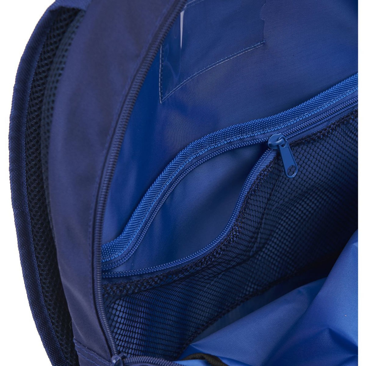 AUCHAN Sac à dos 2 compartiments 43 cm bleu Player