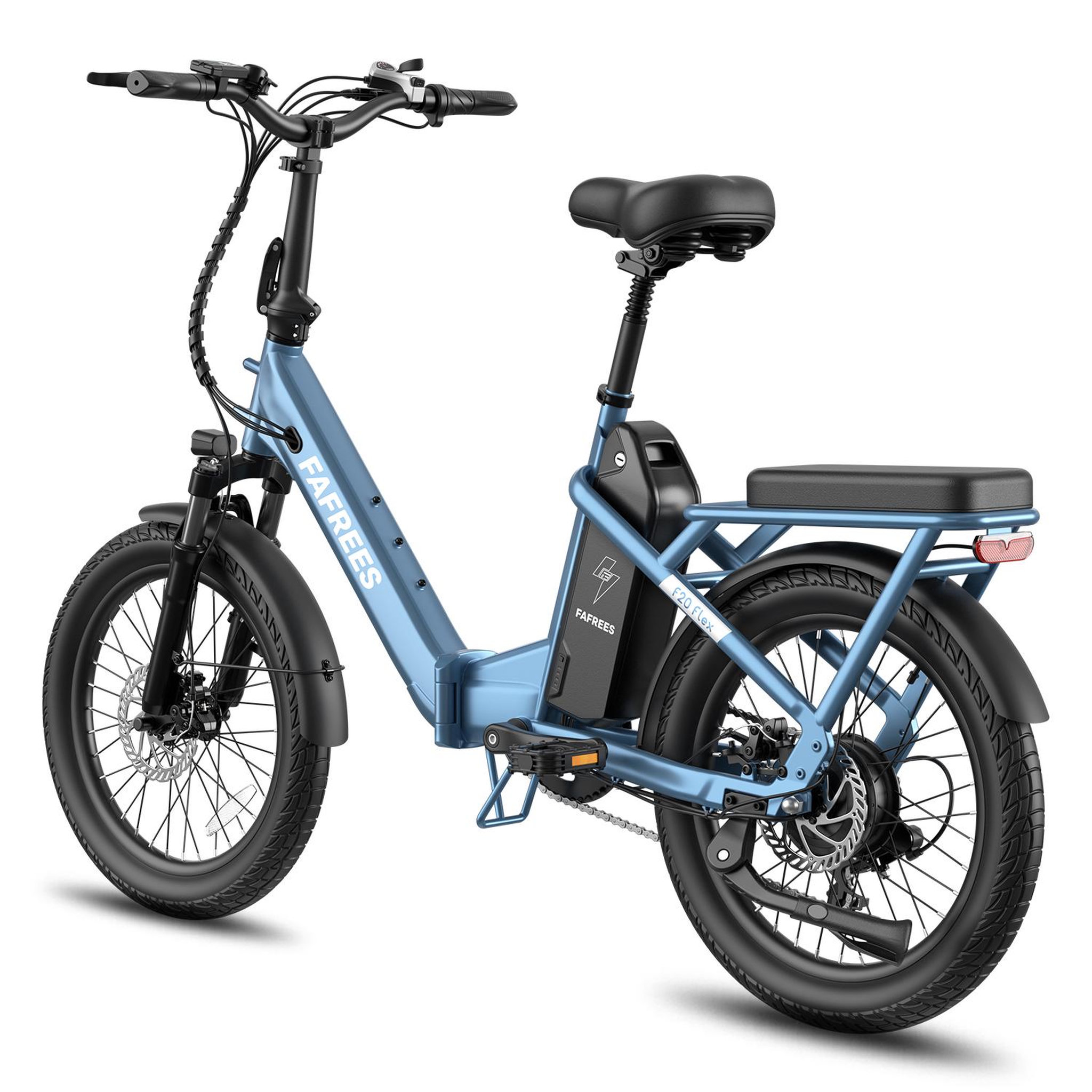 Voir la diapositive 3 : FAFREES Vélo électrique pliant 20  fafrees f20 flex