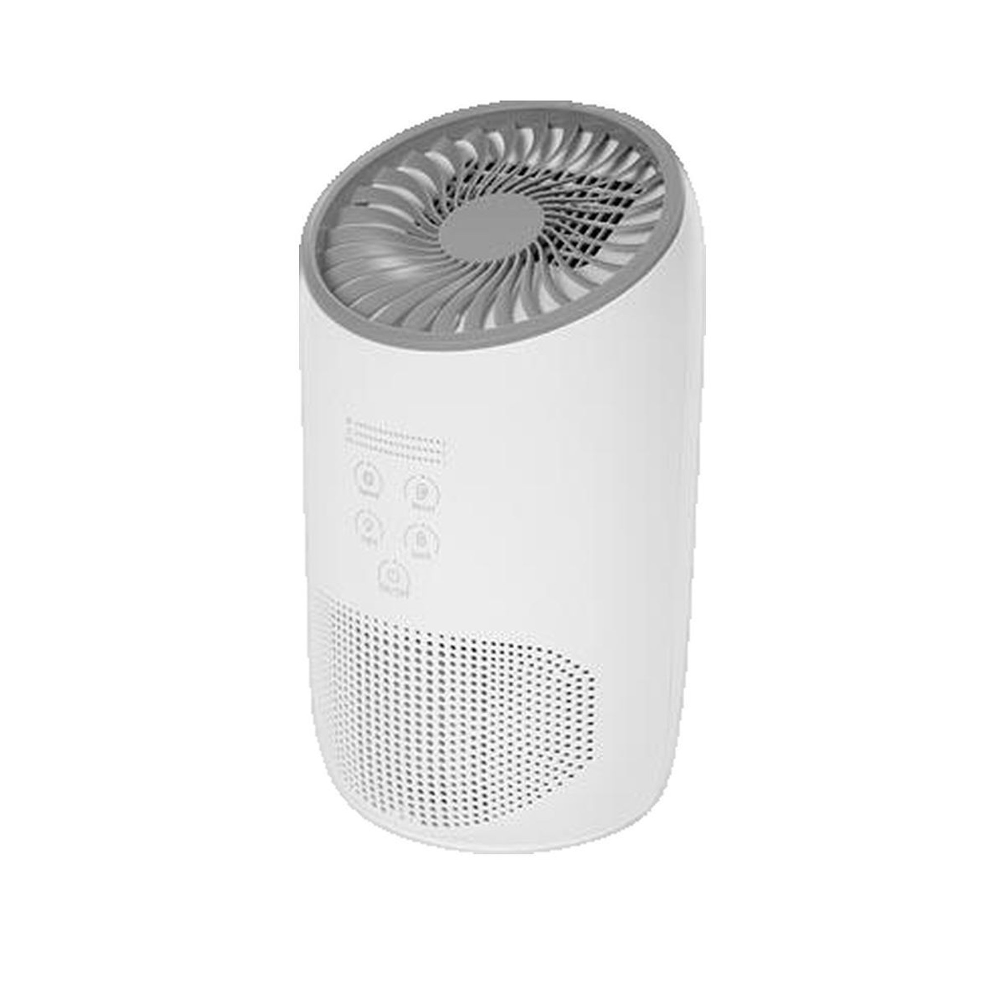 Voir la diapositive 3 : VELLEMAN Purificateur d'air Velleman 5410329719678 élégant blanc