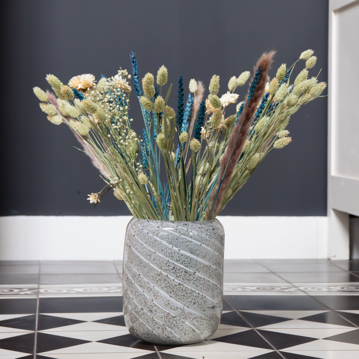 PLANT IN A BOX Fleurs séchées - Bouquet 'Trendy Cool'