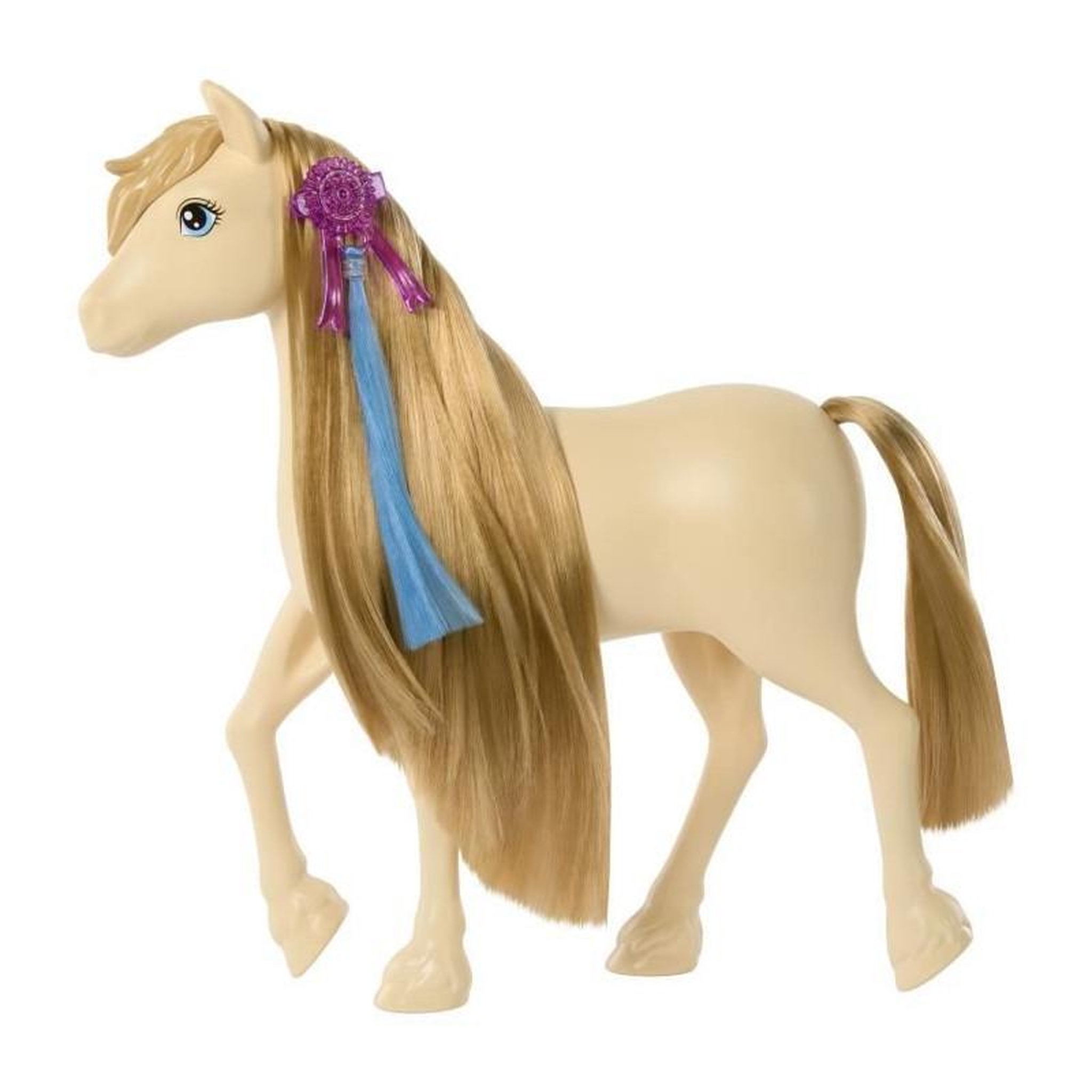 Voir la diapositive 2 : BARBIE Barbie – Barbie Mysteries : The Great Horse Chase-Poney et accessoires HXJ36