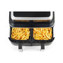 Voir la diapositive 4 : Kitchen chef Friteuse sans huile double 2600w noir - KCPFR84-AIRDUO