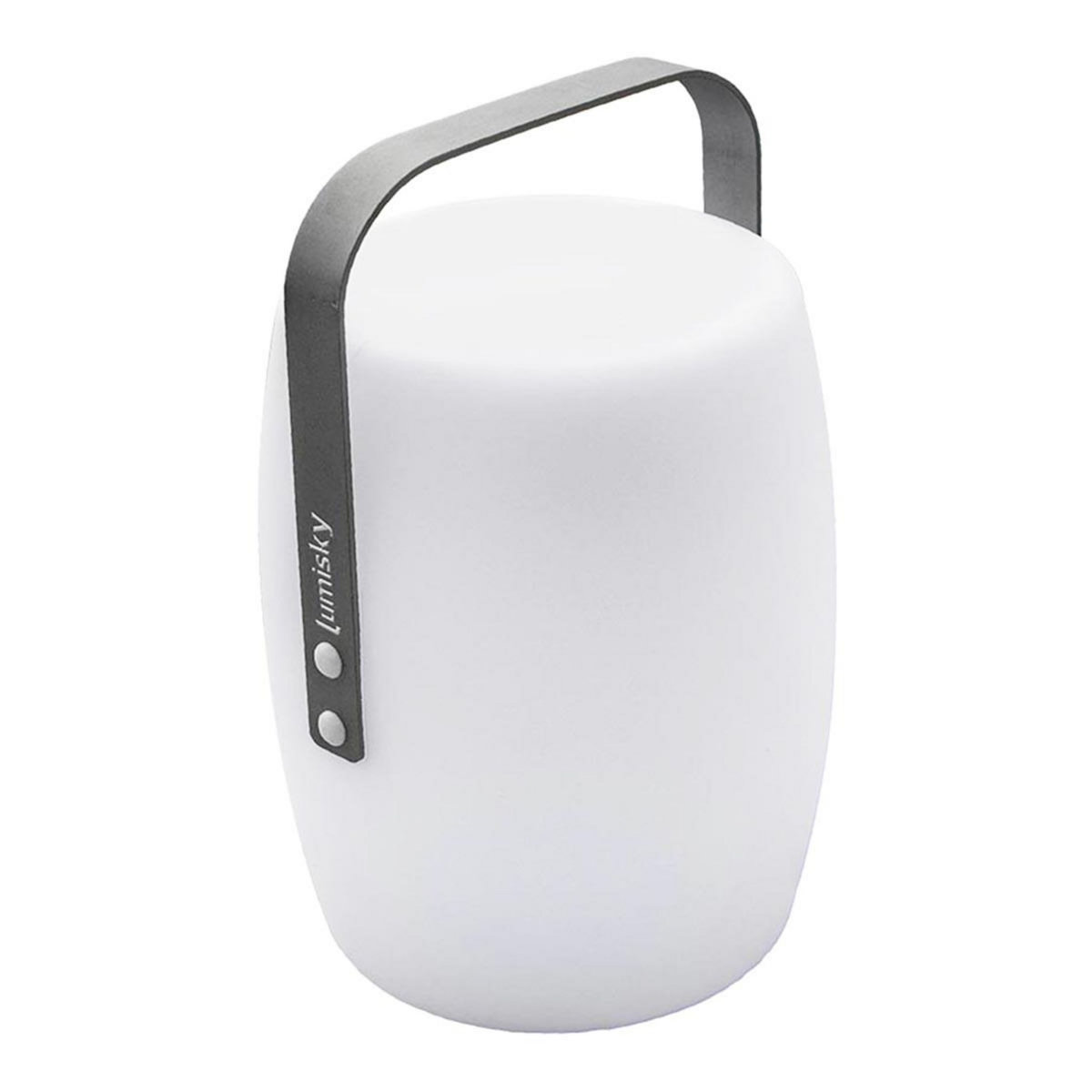 Lumisky Lanterne sans fil LED LUCY Blanc Polyéthylène H31CM