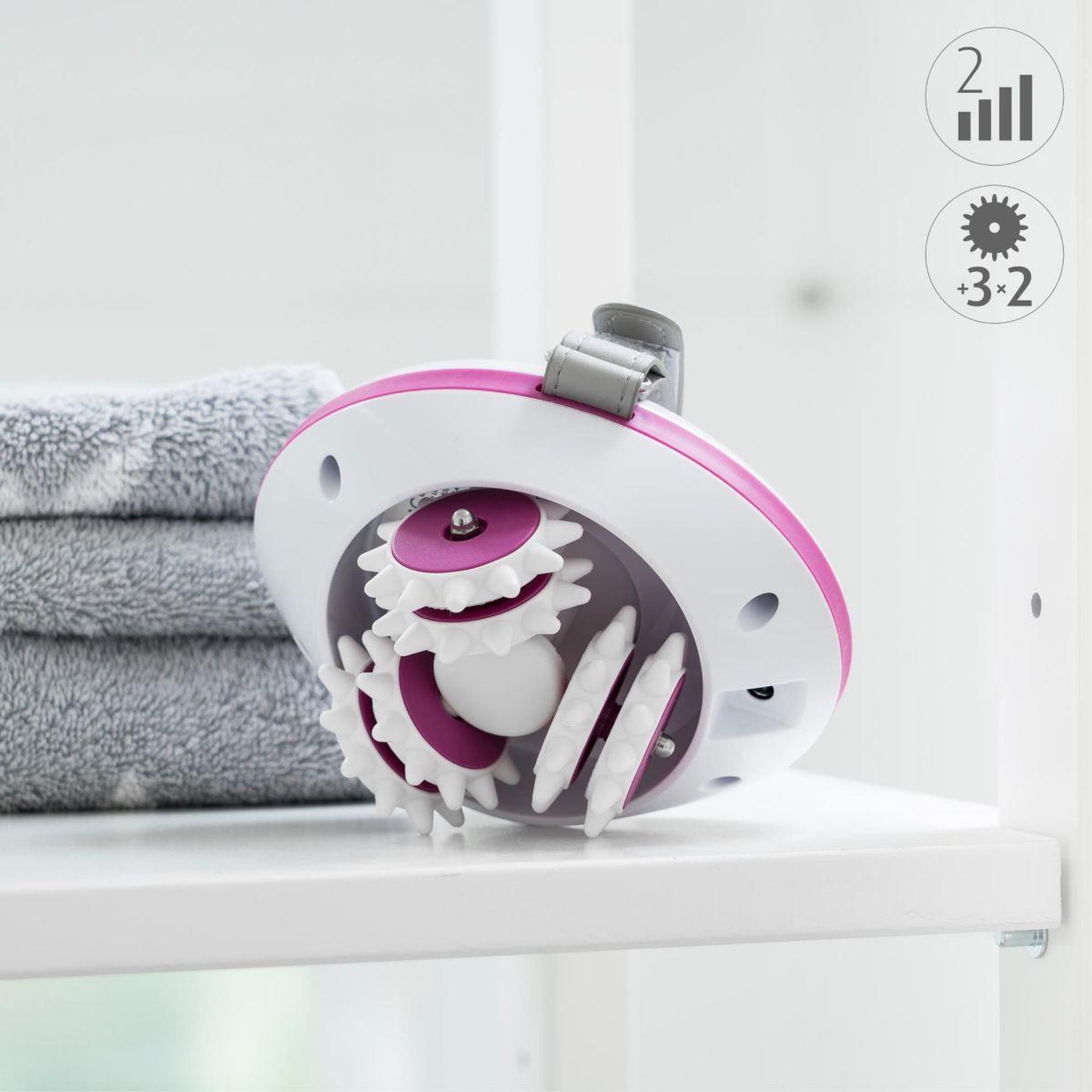 Voir la diapositive 3 : Medisana Appareil anti cellulite Anti cellulite AC850