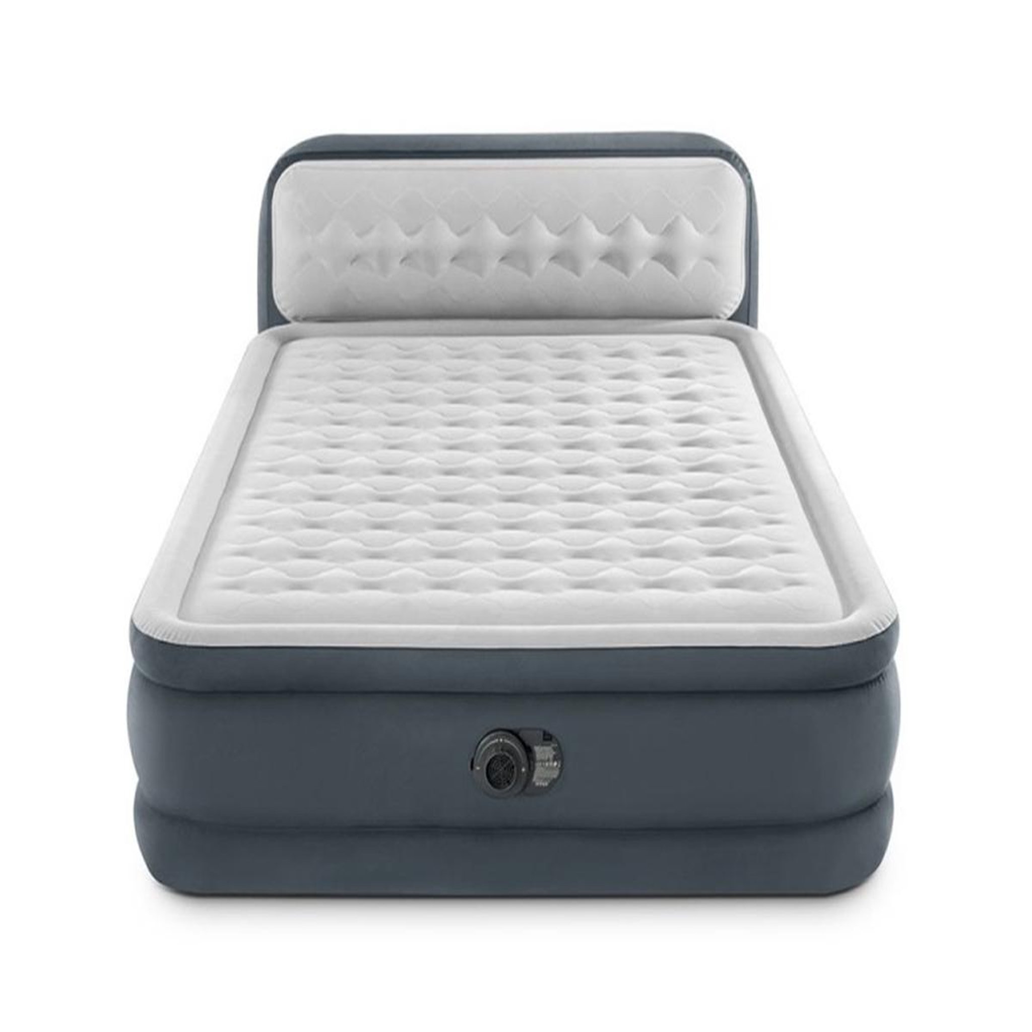 Voir la diapositive 2 : INTEX Matelas gonflable ultra plush headboard 2 places - intex
