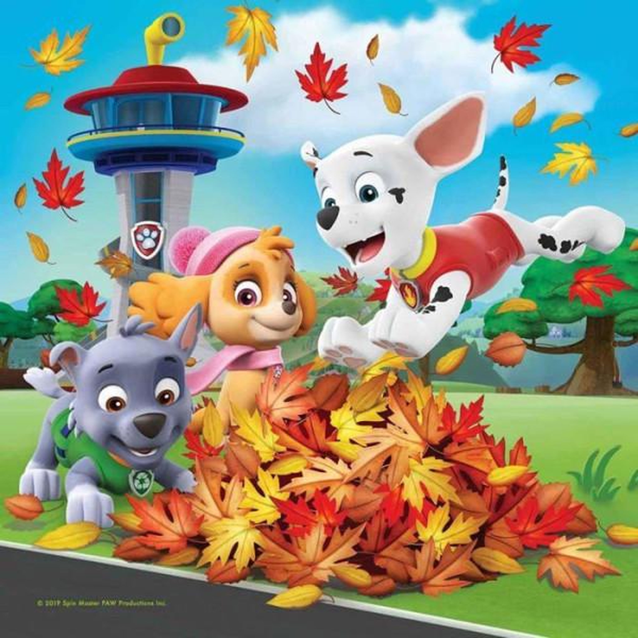 Voir la diapositive 4 : RAVENSBURGER Lot de puzzles enfant pat'patrouille - ravensburger - 3x49 pieces - prets a secourir