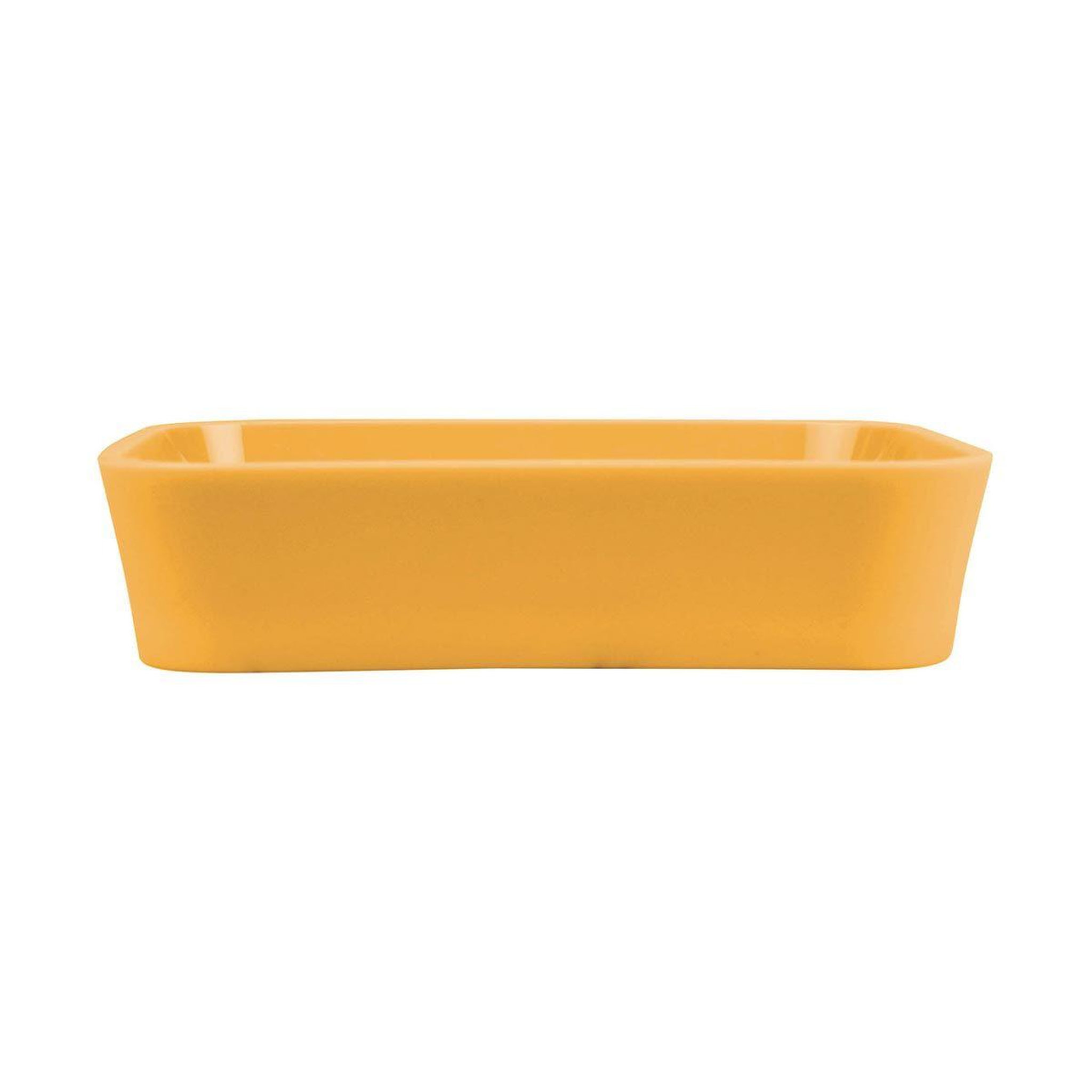 Voir la diapositive 2 : Douceur d'Intérieur Porte-savon soft touch  vitamine  11cm ocre