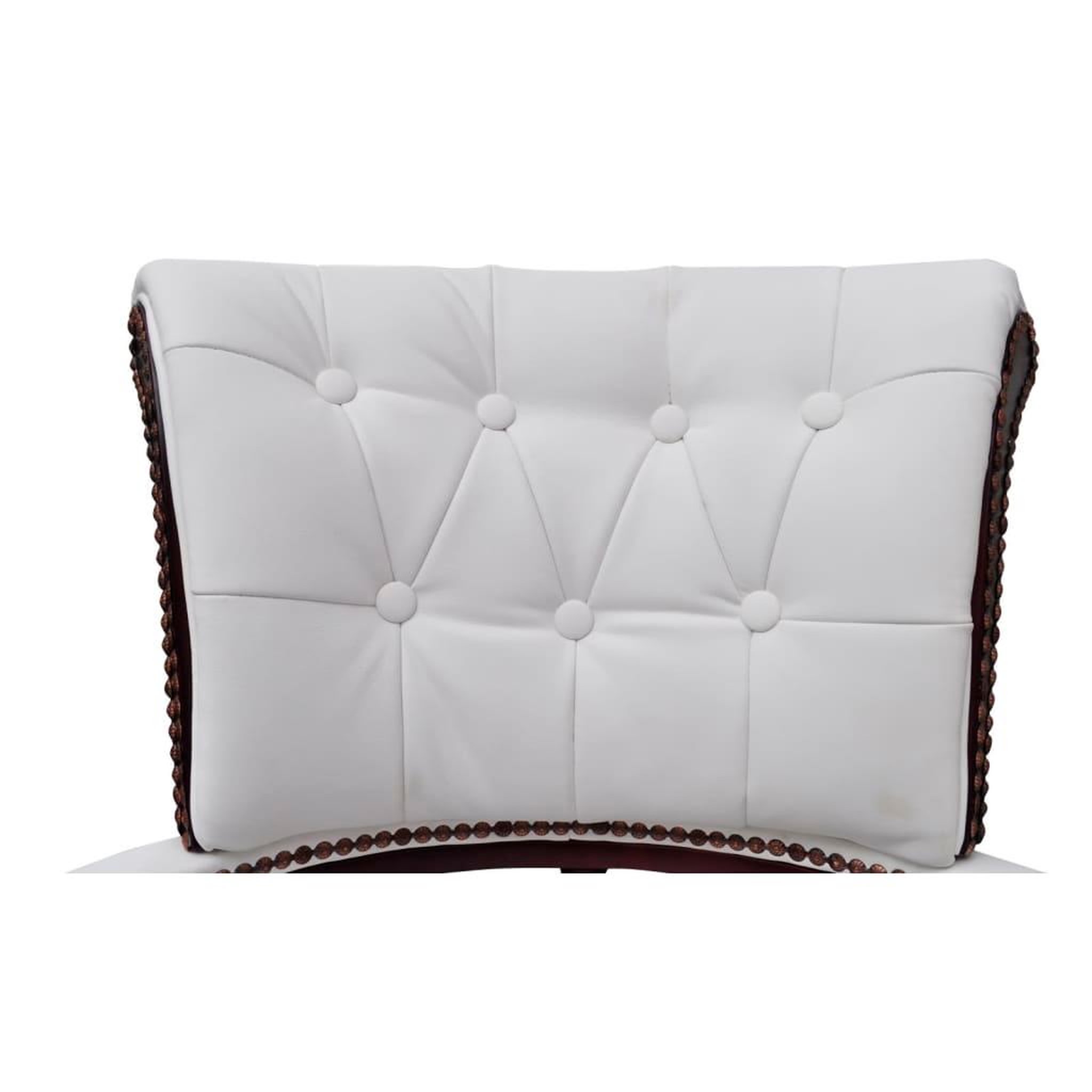 Voir la diapositive 4 : VIDAXL Chaise de bureau pivotante Blanc