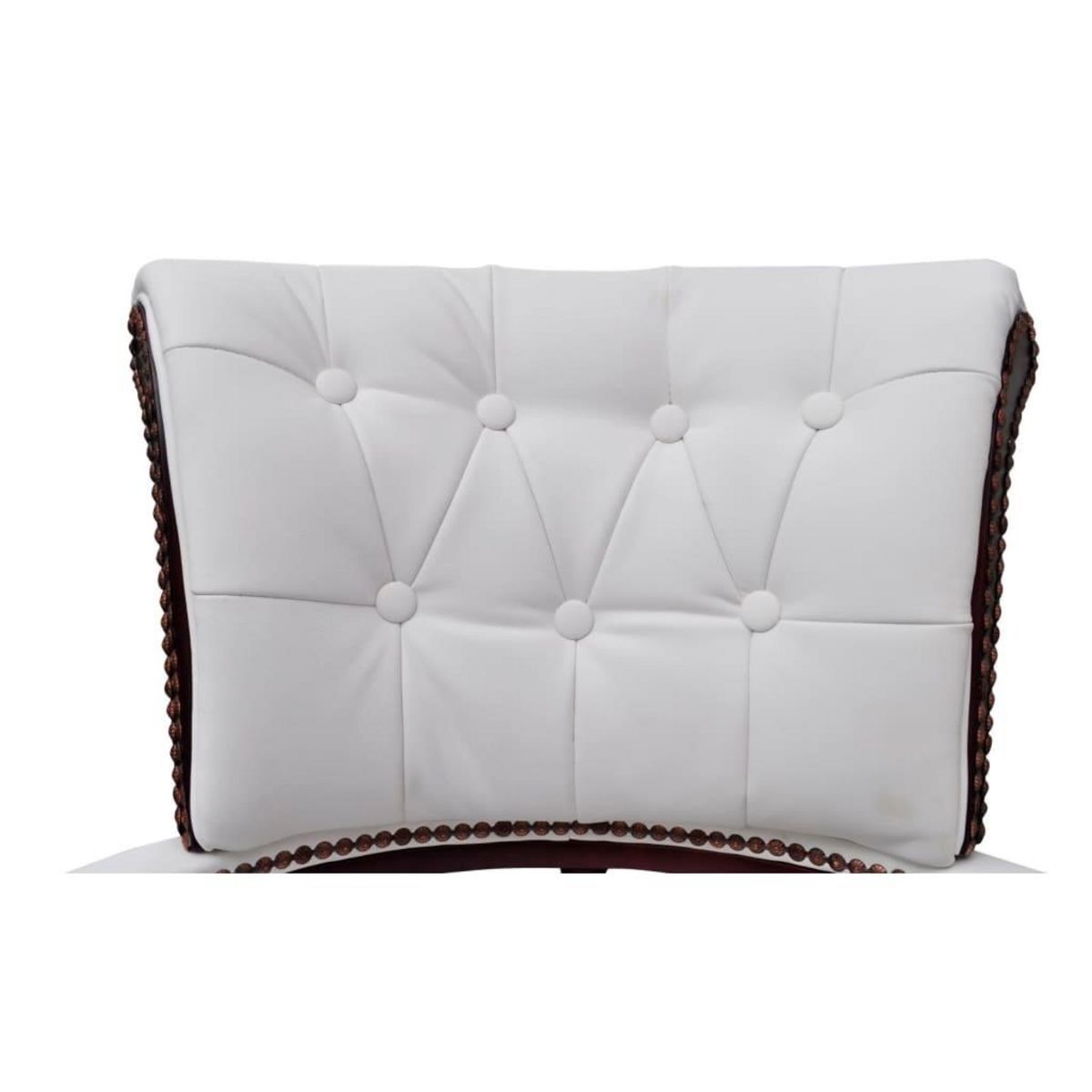 VIDAXL Chaise de bureau pivotante Blanc