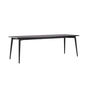 Voir la diapositive 4 : Paris Prix Table à Manger Design  Ellis  230cm Noir
