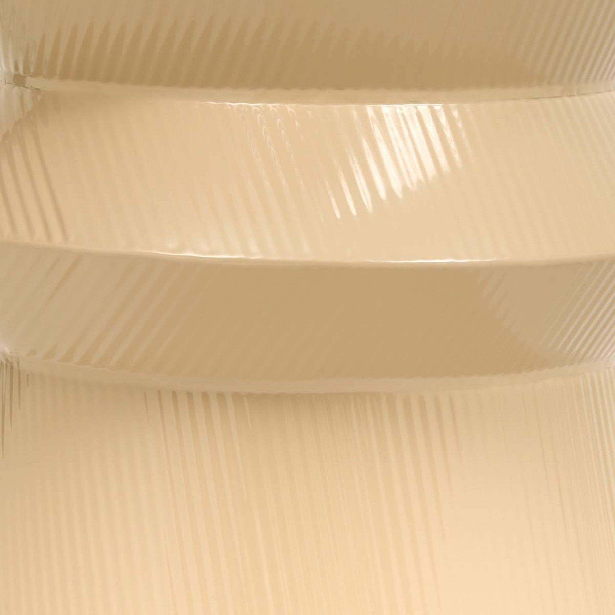 Voir la diapositive 4 : ATMOSPHERA Table d'appoint totem  maya  35cm beige