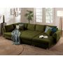 Voir la diapositive 3 : LISA DESIGN Rune - canapé panoramique avec pouf d'appoint - 7 places - style scandinave - gauche