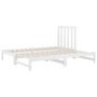Voir la diapositive 5 : VIDAXL Lit coulissant sans matelas blanc 2x(90x200) cm