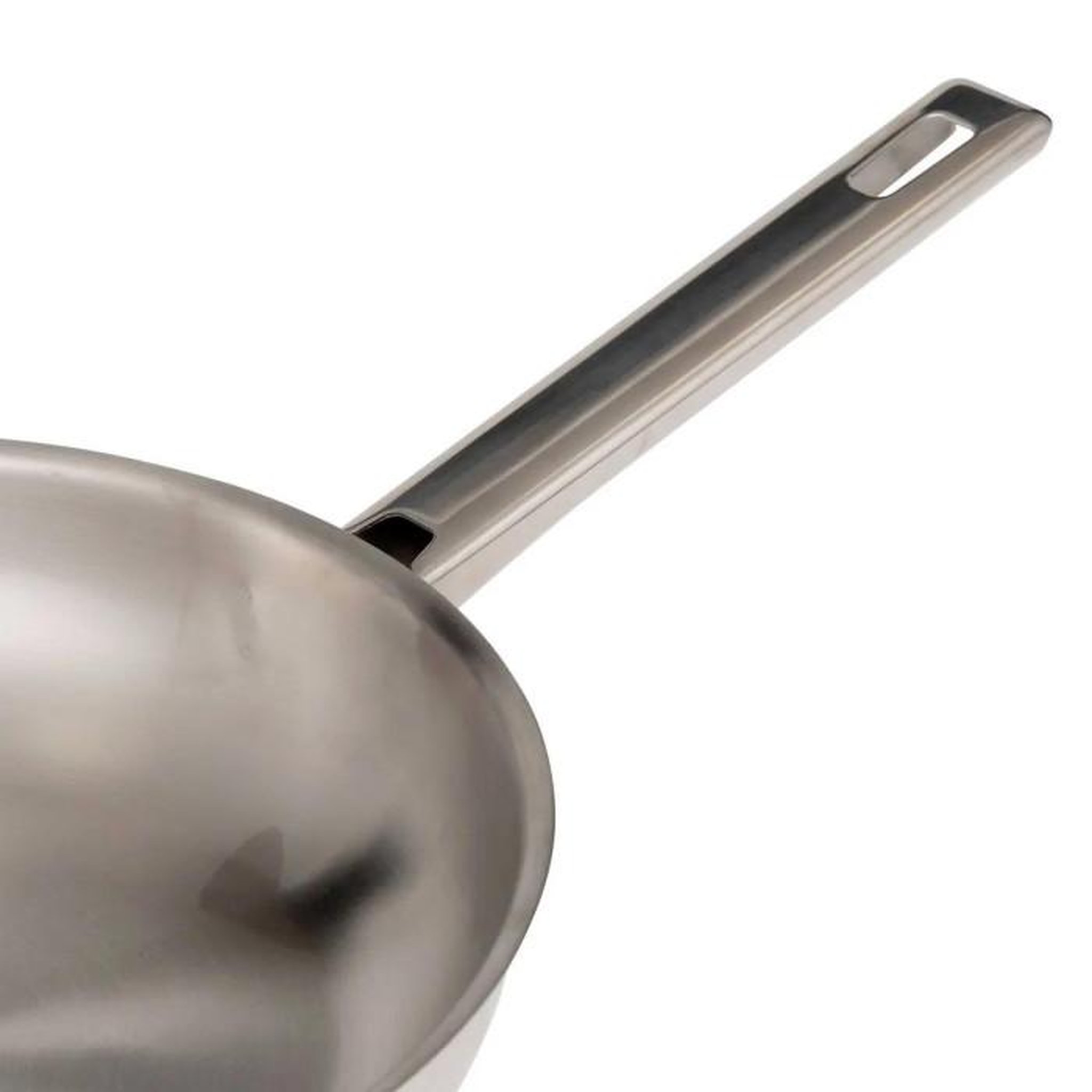Voir la diapositive 3 : FIVE Lot de 2 Poêles en Inox  Brillance  28cm Argent