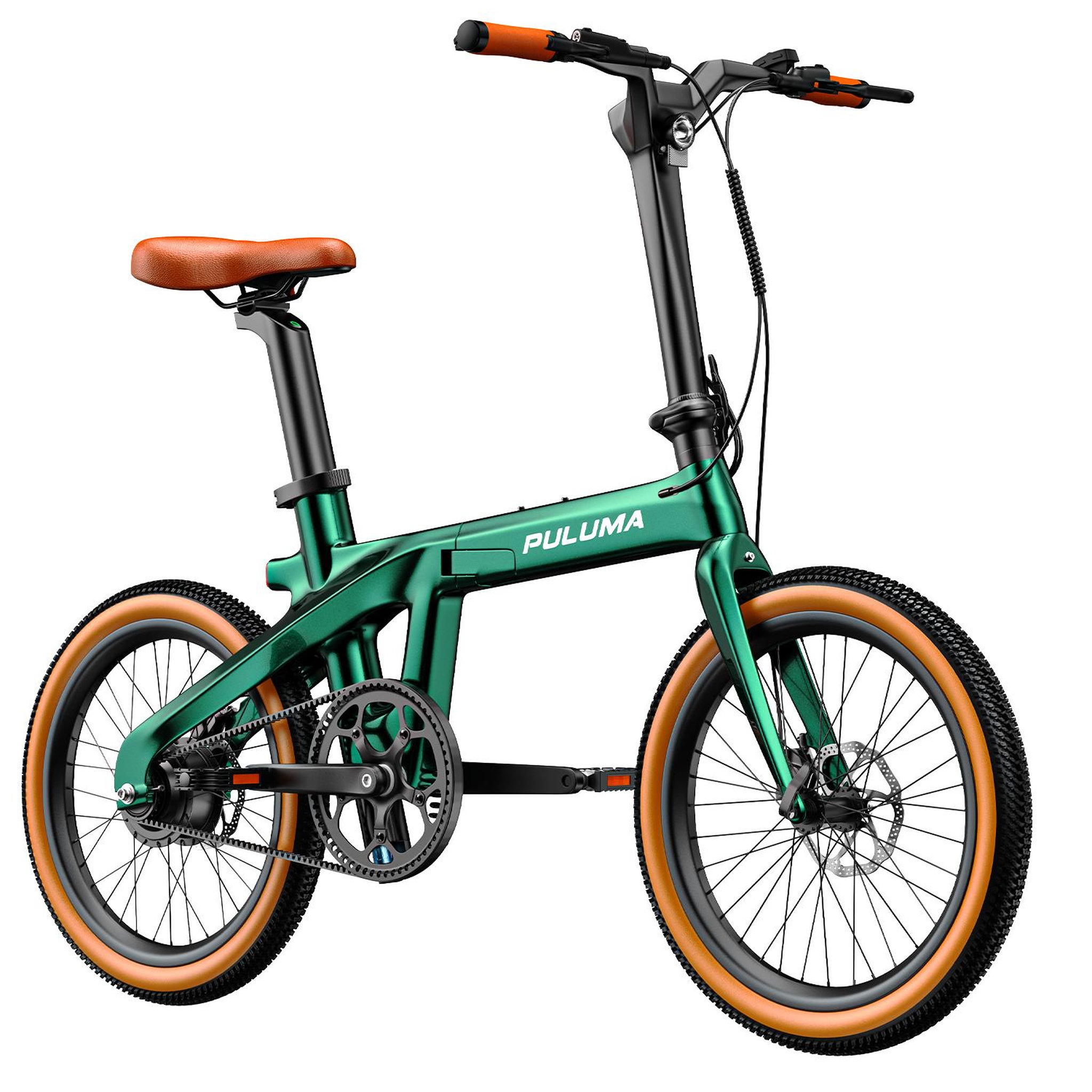 Voir la diapositive 2 : PULUMA Vélo électrique PULUMA PT20 en fibre de carbone, 250 W, 25 km/h, cadre pliable 20 pouces