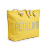 Voir la diapositive 1 : OZABI OZABI Sac de Plage Femme Jute Synthétique – Message Pailleté – Cordage