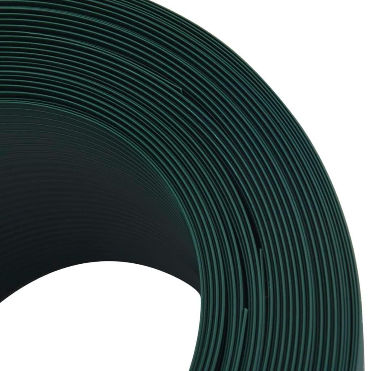 VIDAXL Brises-vues de jardin 10 pcs vert 252,5x19 cm PVC