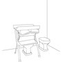 Voir la diapositive 7 : BREVI LINDO PRO Table à langer pliante - mon petit ours