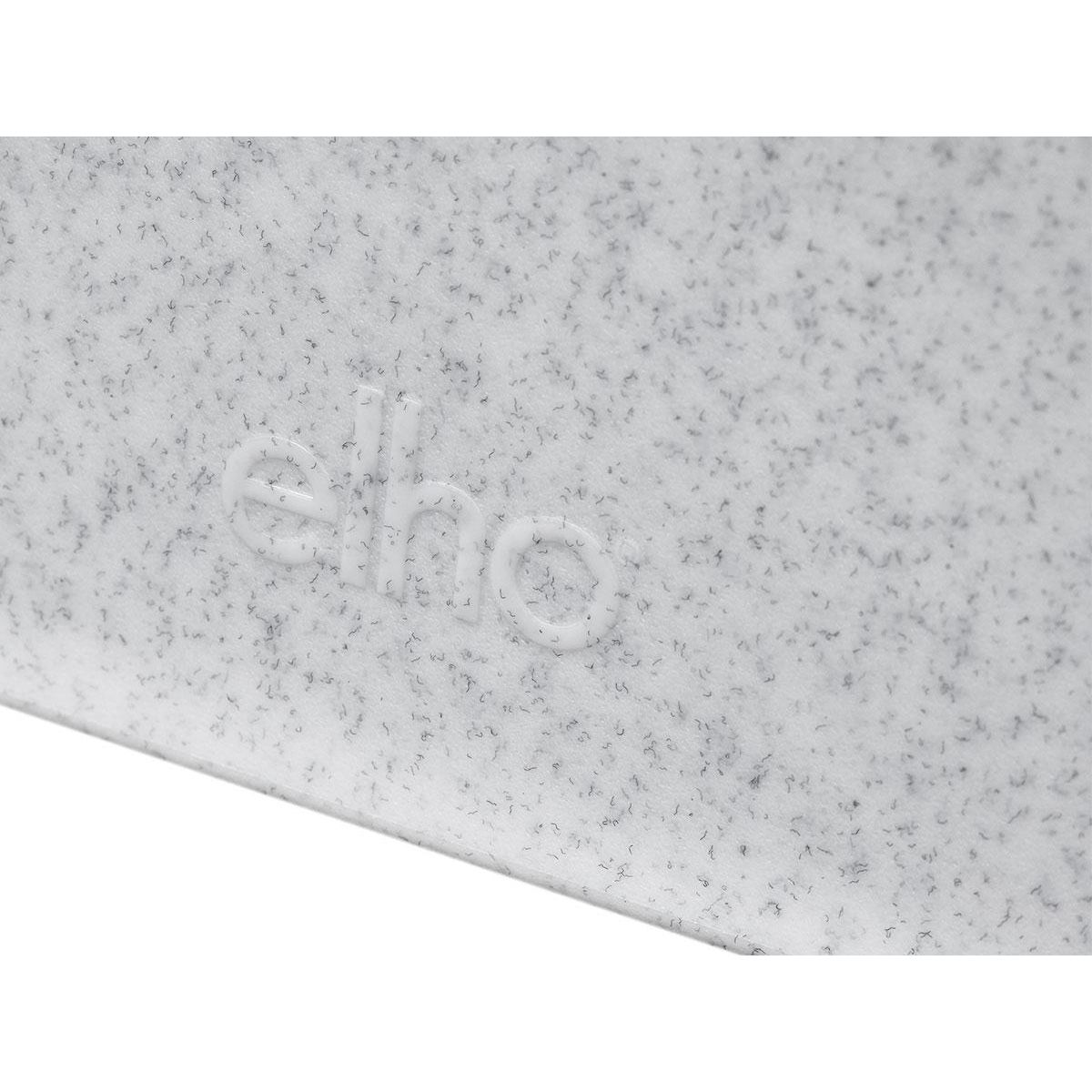 ELHO Jardinière rectangle en plastique 80 x 40 cm Elho Vivo gris ciment