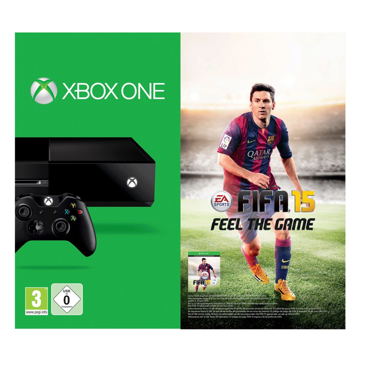 Console Xbox One + Fifa 15