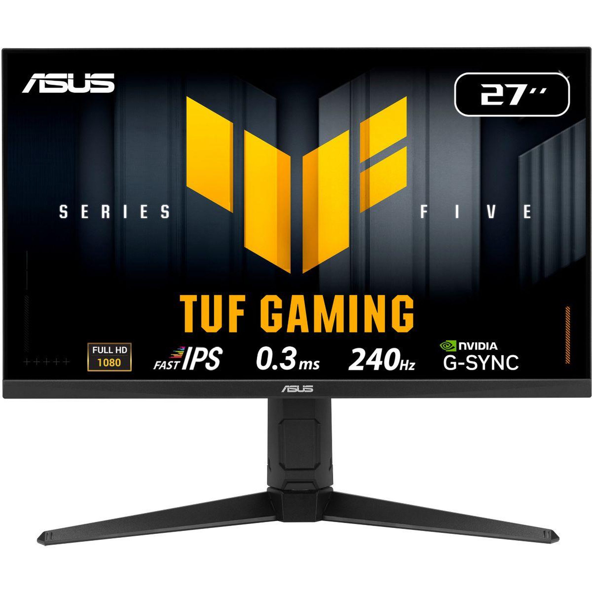 ASUS Ecran pc gamer vg279qml5a 27  full hd 240hz fast ips hdr10+ amd freesync & g-sync