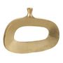 Voir la diapositive 1 : Paris Prix Vase Ovale Design  Nina  31cm Or