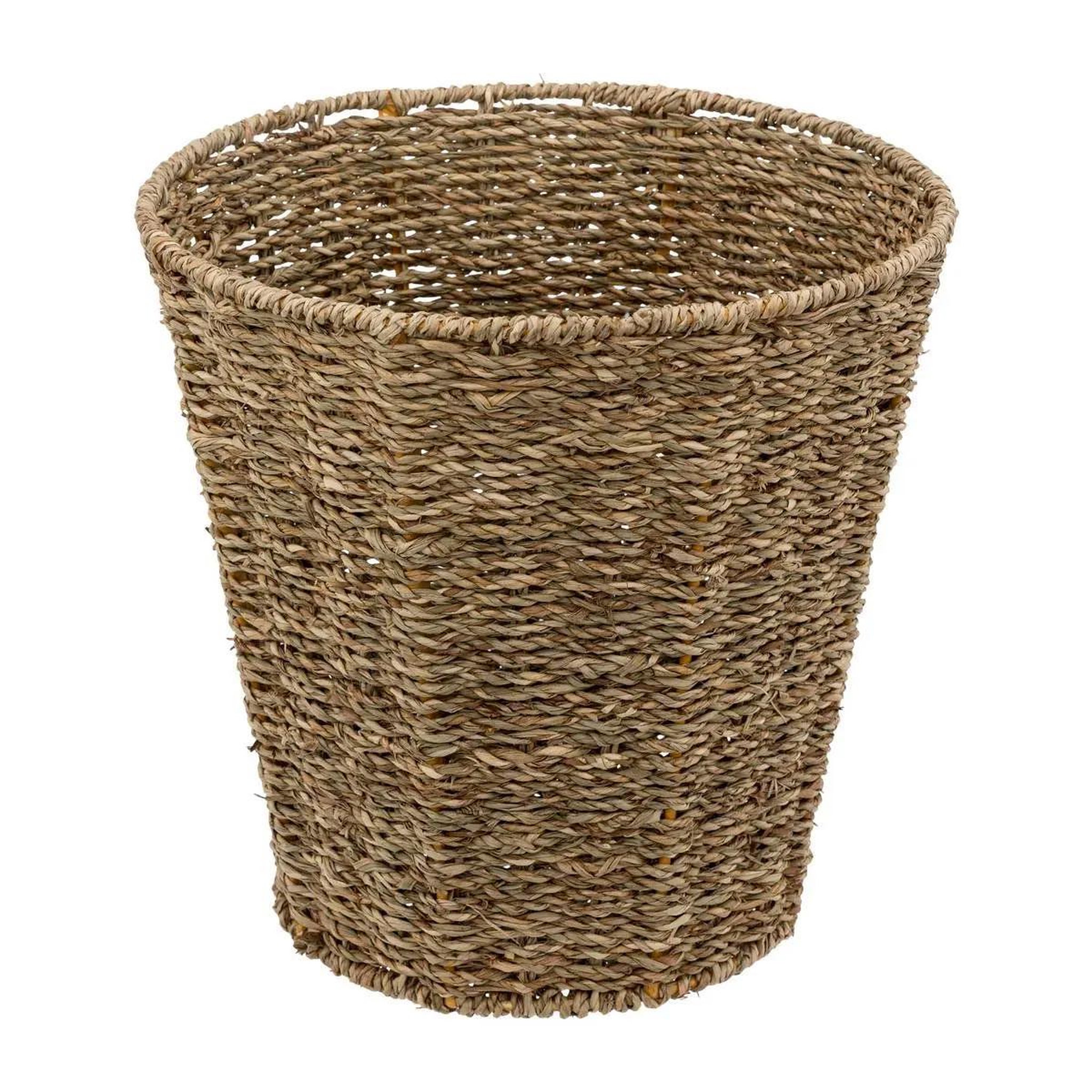 Voir la diapositive 2 : FIVE Poubelle de salle de bain  seagrass  9l naturel